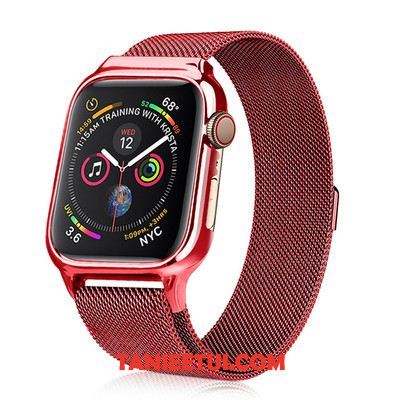 Etui Apple Watch Series 2 Purpurowy Metal All Inclusive, Pokrowce Apple Watch Series 2 Ochraniacz Nowy Beige