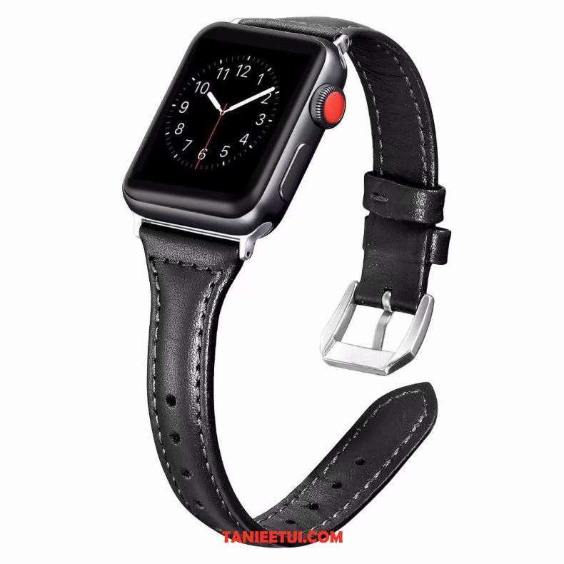 Etui Apple Watch Series 3 Prawdziwa Skóra Dobrze Purpurowy, Pokrowce Apple Watch Series 3