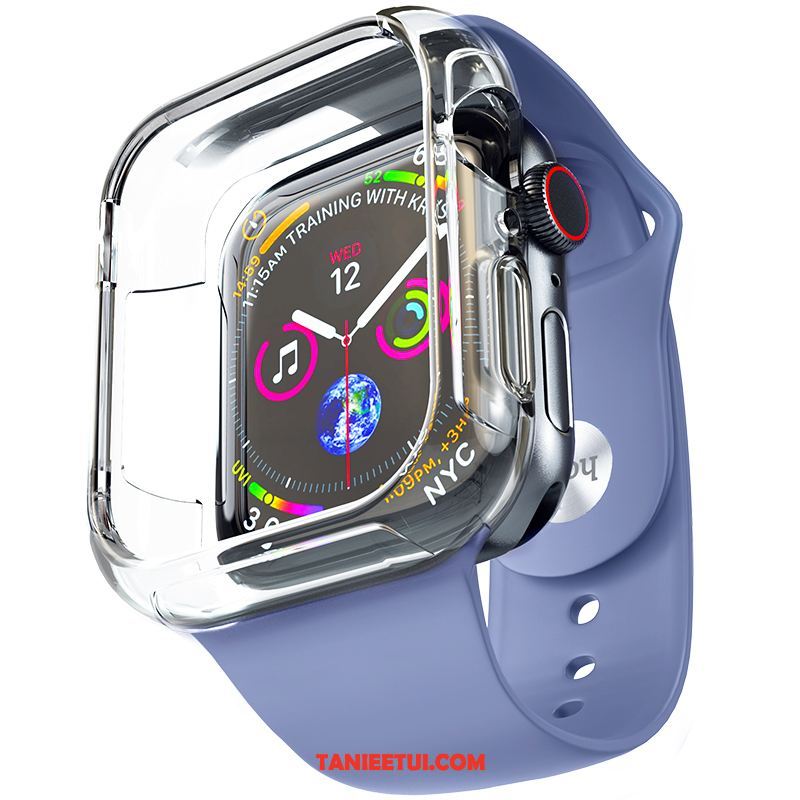 Etui Apple Watch Series 4 All Inclusive Akcesoria Niebieski, Pokrowce Apple Watch Series 4 Miękki Tendencja Poszycie