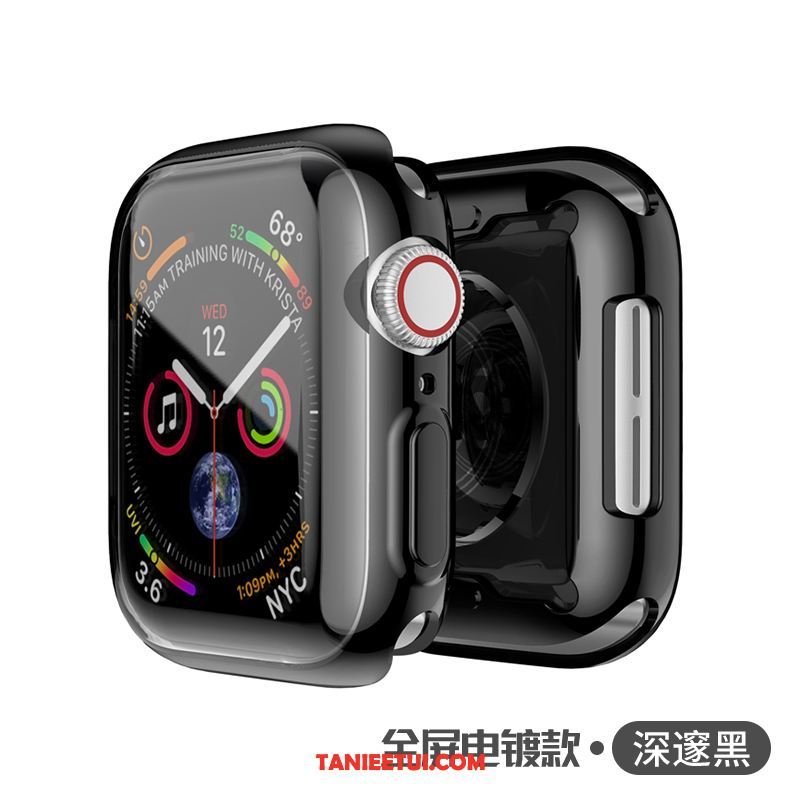 Etui Apple Watch Series 5 Cienkie Poszycie Ochraniacz, Futerał Apple Watch Series 5 Miękki All Inclusive Różowe
