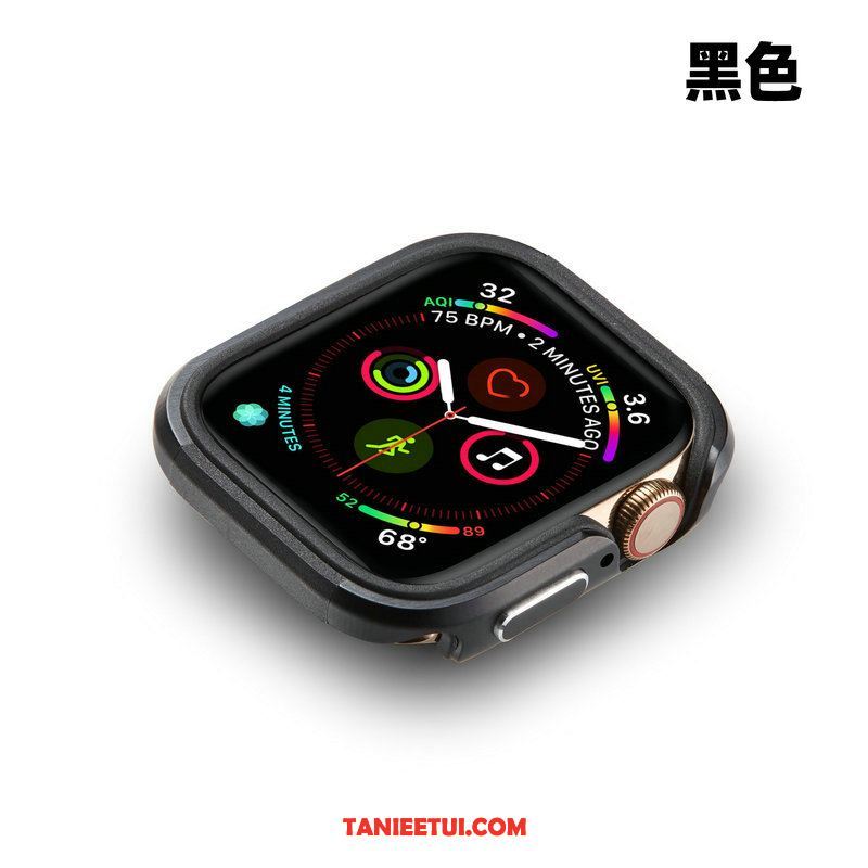Etui Apple Watch Series 5 Ochraniacz Granica Anti-fall, Futerał Apple Watch Series 5 Niebieski Metal