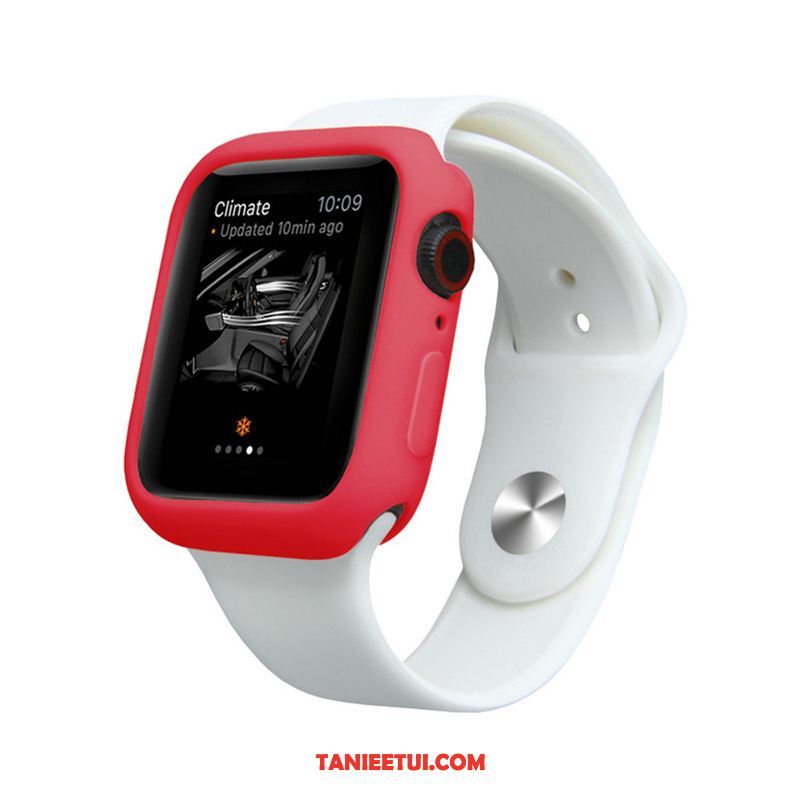 Etui Apple Watch Series 5 Ochraniacz Miękki Kolor Cukierków, Futerał Apple Watch Series 5 All Inclusive Silikonowe Purpurowy