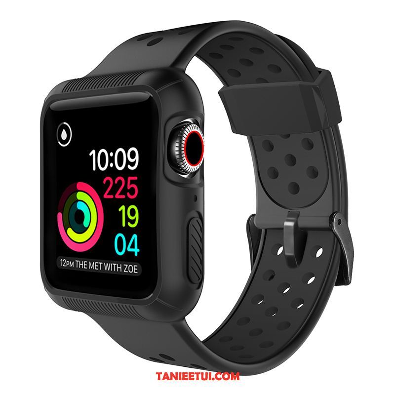 Etui Apple Watch Series 5 Ochraniacz Silikonowe Sportowe, Futerał Apple Watch Series 5 Czerwony