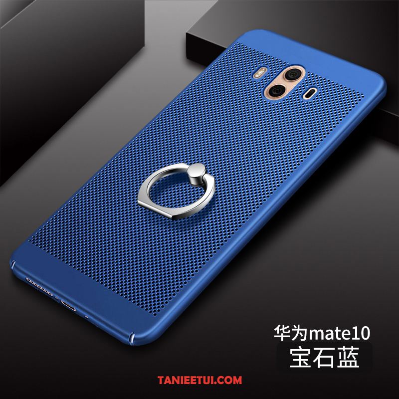 Etui Huawei Mate 10 Chłodzenie Szkło Hartowane Oddychające, Obudowa Huawei Mate 10 Trudno Różowe Złoto Ring