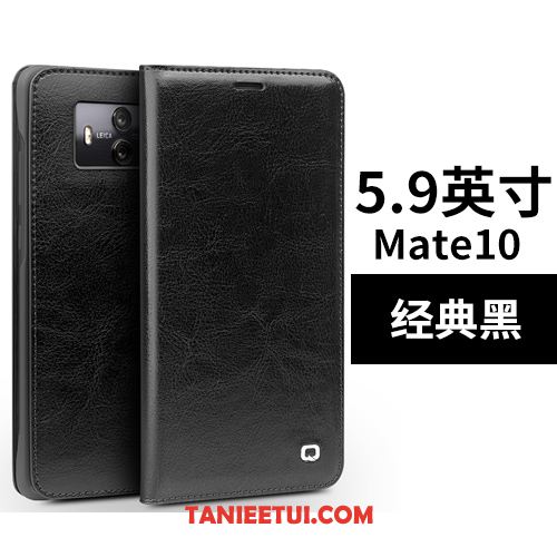 Etui Huawei Mate 10 Cienka Ochraniacz Karta, Futerał Huawei Mate 10 Telefon Komórkowy Skórzany Futerał Braun