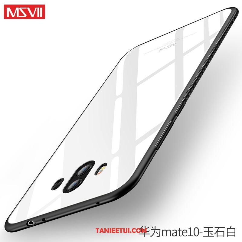 Etui Huawei Mate 10 Ochraniacz Biały Tylna Pokrywa, Pokrowce Huawei Mate 10 Szkło Proste Telefon Komórkowy