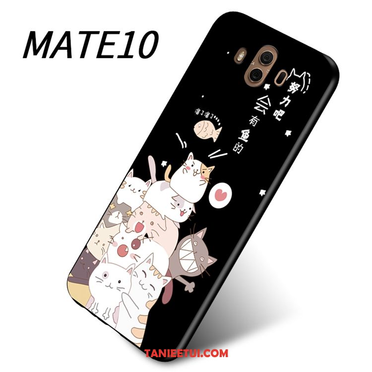 Etui Huawei Mate 10 Ochraniacz Tendencja Telefon Komórkowy, Pokrowce Huawei Mate 10 Czarny Silikonowe Anti-fall