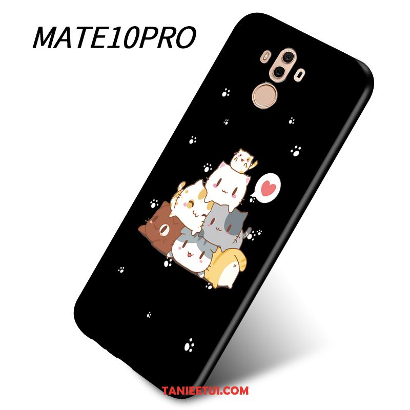 Etui Huawei Mate 10 Pro Ochraniacz Czarny Miękki, Pokrowce Huawei Mate 10 Pro Telefon Komórkowy Anti-fall Tendencja