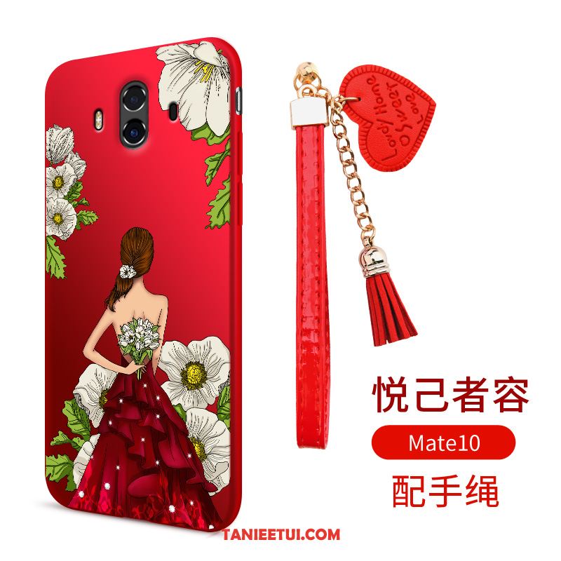 Etui Huawei Mate 10 Telefon Komórkowy Miękki Czerwony, Pokrowce Huawei Mate 10