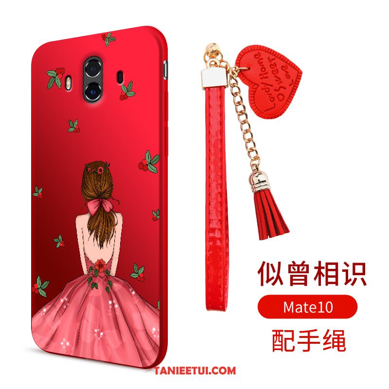 Etui Huawei Mate 10 Telefon Komórkowy Miękki Czerwony, Pokrowce Huawei Mate 10