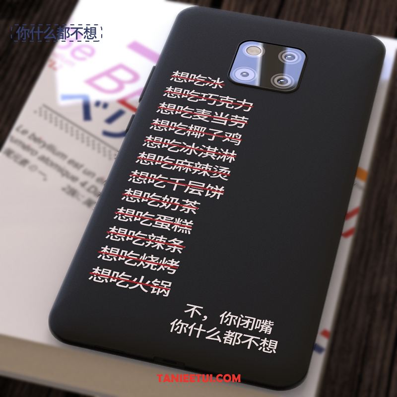 Etui Huawei Mate 20 Pro Kreatywne Osobowość Tendencja, Pokrowce Huawei Mate 20 Pro Czarny Telefon Komórkowy Silikonowe