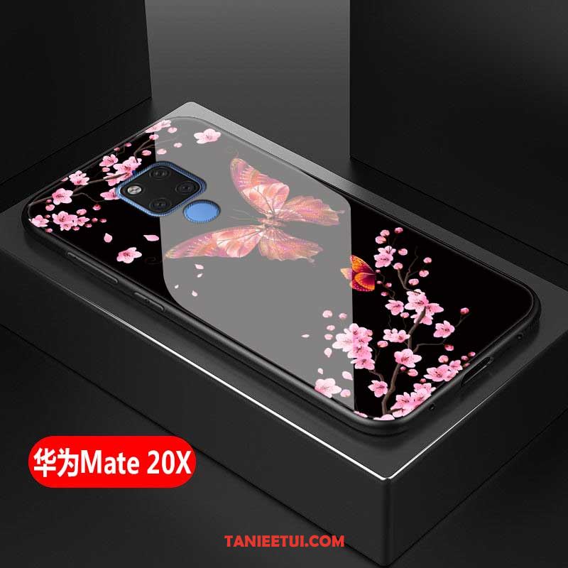 Etui Huawei Mate 20 X Czerwony Kreatywne Kreskówka, Pokrowce Huawei Mate 20 X Silikonowe Telefon Komórkowy Świeży