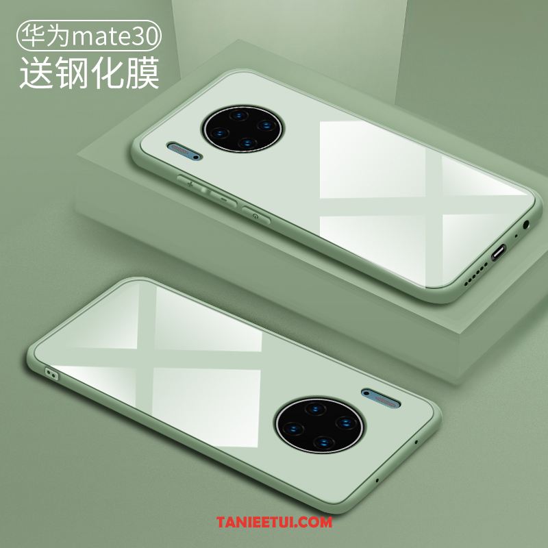 Etui Huawei Mate 30 Modna Marka Ochraniacz Silikonowe, Pokrowce Huawei Mate 30 Telefon Komórkowy Osobowość Zielony