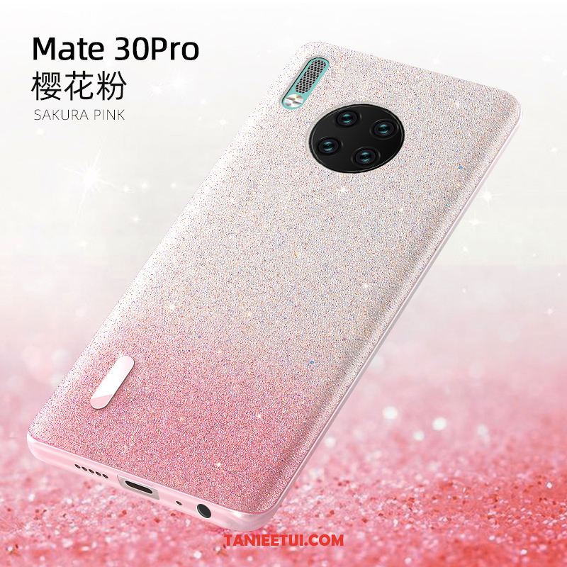 Etui Huawei Mate 30 Pro Czerwony Netto Proszek Cienkie, Pokrowce Huawei Mate 30 Pro Purpurowy Telefon Komórkowy Kreatywne