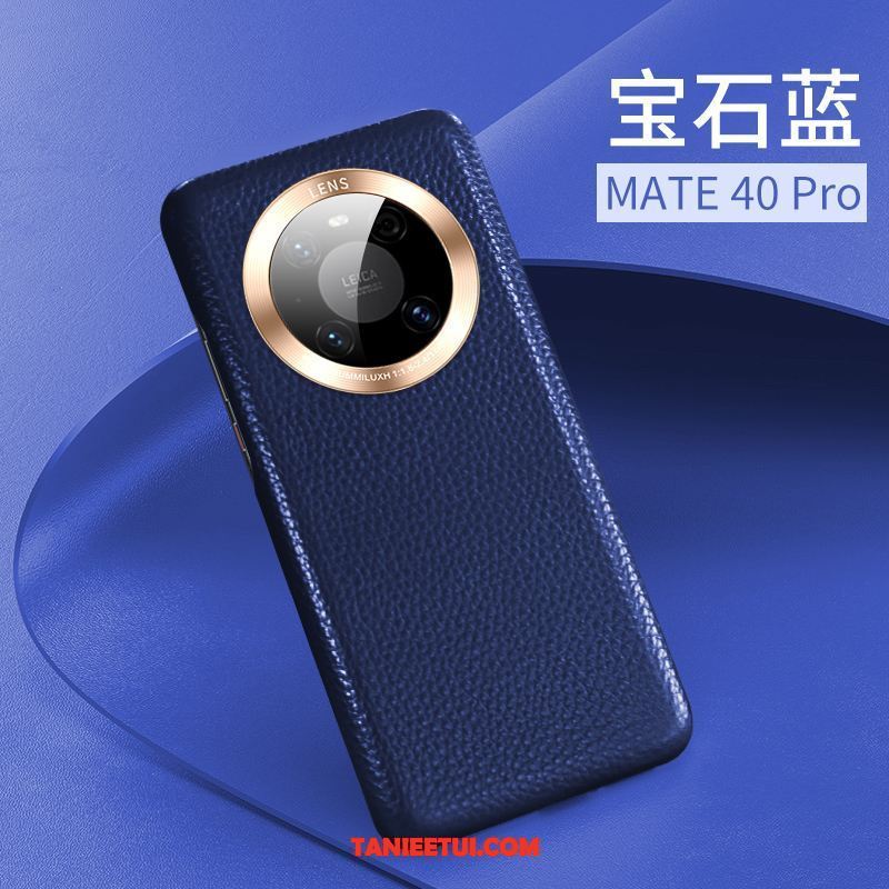Etui Huawei Mate 40 Pro All Inclusive Telefon Komórkowy Nowy, Obudowa Huawei Mate 40 Pro Ochraniacz Prawdziwa Skóra Skórzany Futerał