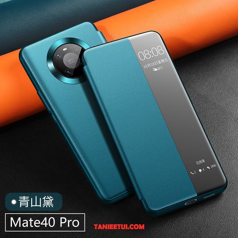 Etui Huawei Mate 40 Pro Nowy Anti-fall Klapa, Obudowa Huawei Mate 40 Pro Niebieski Skórzany Futerał All Inclusive
