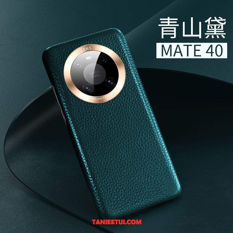 Etui Huawei Mate 40 Skóra Bydlęca Cienkie Wysoki Koniec, Pokrowce Huawei Mate 40 Telefon Komórkowy Nowy Prawdziwa Skóra