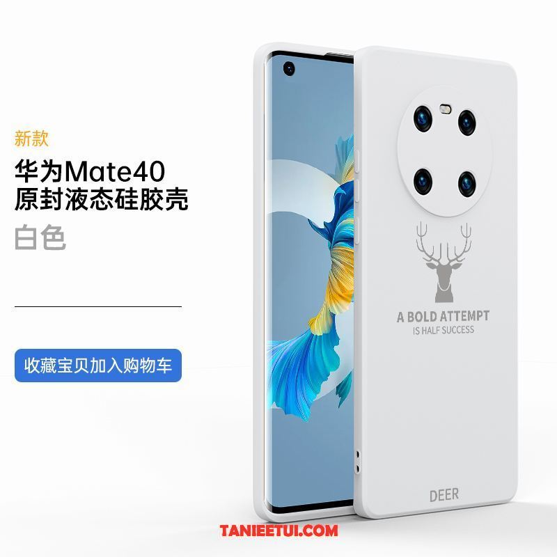 Etui Huawei Mate 40 Telefon Komórkowy Silikonowe Nowy, Obudowa Huawei Mate 40 Anti-fall Nowy Biały