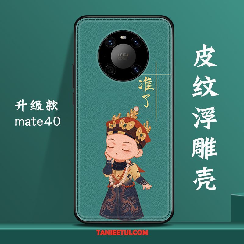 Etui Huawei Mate 40 Zielony Nowy Osobowość, Obudowa Huawei Mate 40 Telefon Komórkowy Anti-fall Oryginalny