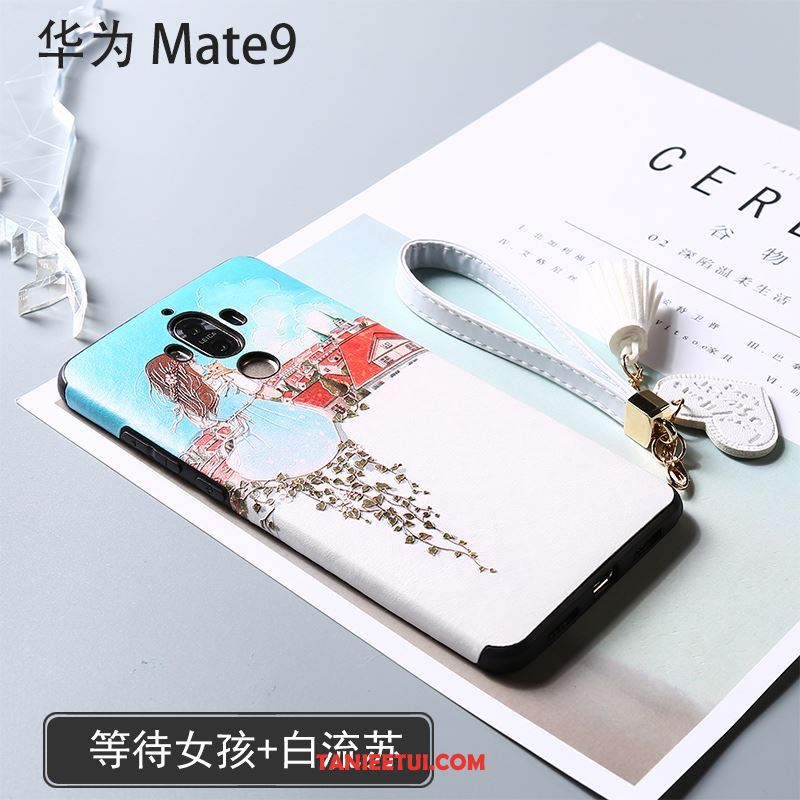 Etui Huawei Mate 9 All Inclusive Relief Szary, Futerał Huawei Mate 9 Telefon Komórkowy