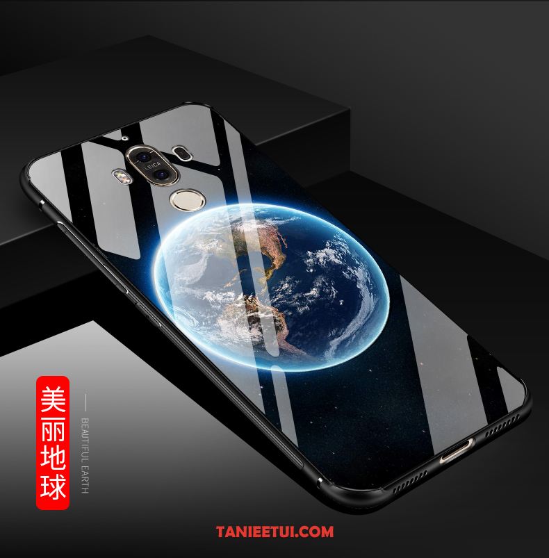 Etui Huawei Mate 9 Kreatywne Szkło Ziarno Drewna, Futerał Huawei Mate 9 Anti-fall Ochraniacz Telefon Komórkowy