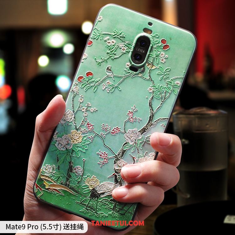 Etui Huawei Mate 9 Pro Chiński Styl Anti-fall Zielony, Obudowa Huawei Mate 9 Pro Kreatywne Telefon Komórkowy All Inclusive