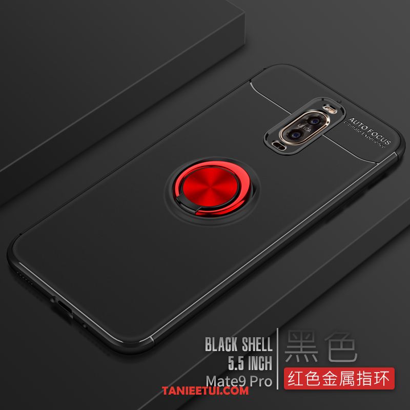 Etui Huawei Mate 9 Pro Tendencja Ochraniacz Nubuku, Futerał Huawei Mate 9 Pro Czarny Telefon Komórkowy Miękki