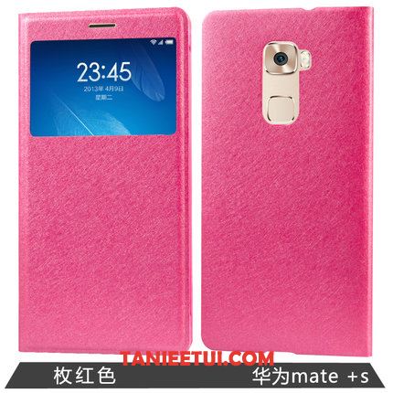 Etui Huawei Mate S Cienkie Różowe Skórzany Futerał, Futerał Huawei Mate S Spoczynek Telefon Komórkowy Ochraniacz