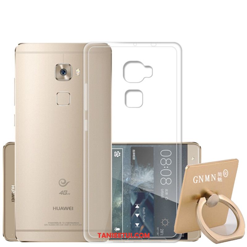 Etui Huawei Mate S Telefon Komórkowy Ochraniacz Srebro, Obudowa Huawei Mate S Ring Silikonowe Przezroczysty