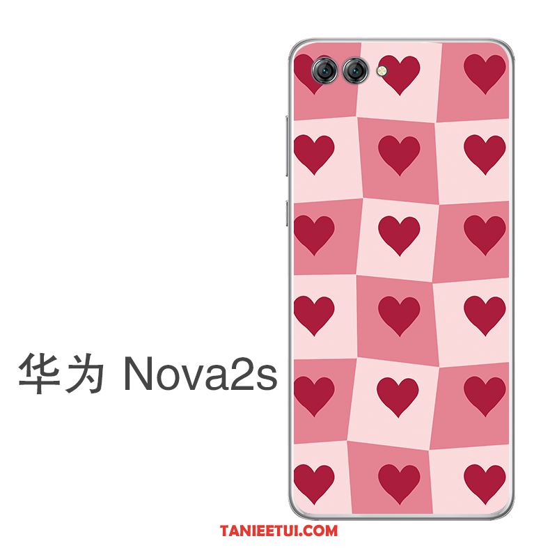 Etui Huawei Nova 2s Ochraniacz Młodzież Telefon Komórkowy, Futerał Huawei Nova 2s Tendencja Różowe Czerwony Netto