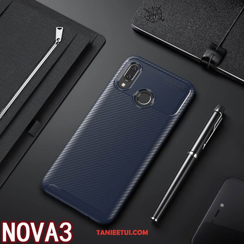 Etui Huawei Nova 3 Proste Kreatywne Telefon Komórkowy, Futerał Huawei Nova 3 Prosty Ochraniacz Antypoślizgowe Braun