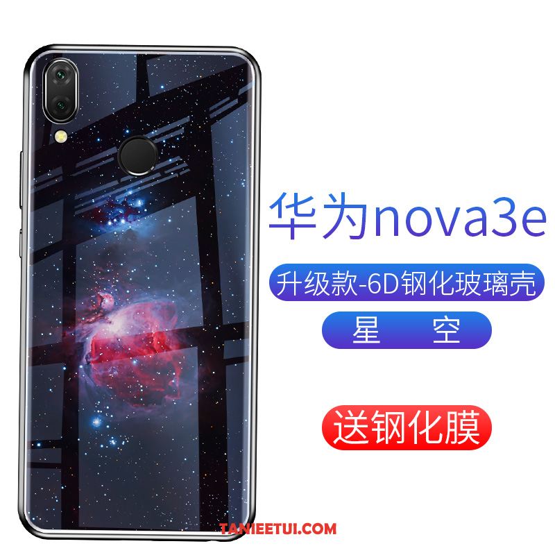 Etui Huawei Nova 3e Modna Marka Czarny Ochraniacz, Futerał Huawei Nova 3e Kreatywne Moda All Inclusive