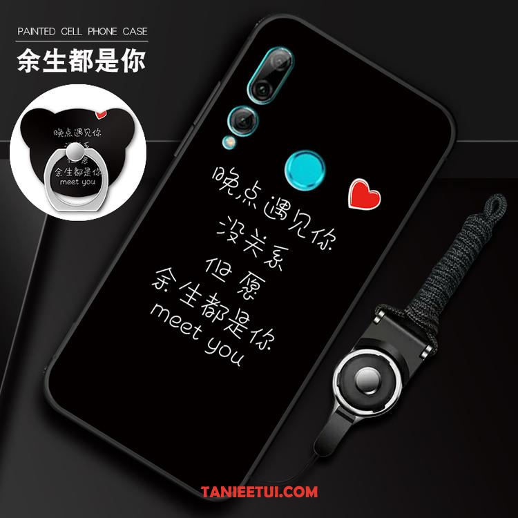 Etui Huawei P Smart+ 2019 Filmy Osobowość Miękki, Futerał Huawei P Smart+ 2019 Telefon Komórkowy Szkło Hartowane Biały