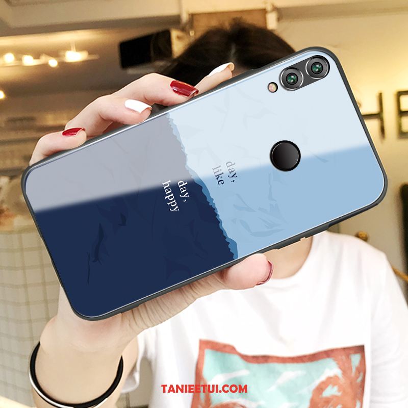 Etui Huawei P Smart 2019 Zakochani Anti-fall Młodzież, Pokrowce Huawei P Smart 2019 Niebieski Kreatywne Telefon Komórkowy