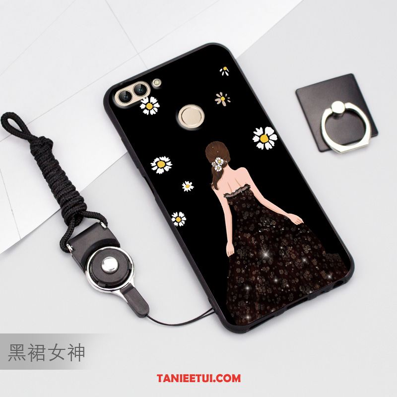 Etui Huawei P Smart Miękki Ochraniacz Silikonowe, Pokrowce Huawei P Smart Telefon Komórkowy Czarny Anti-fall