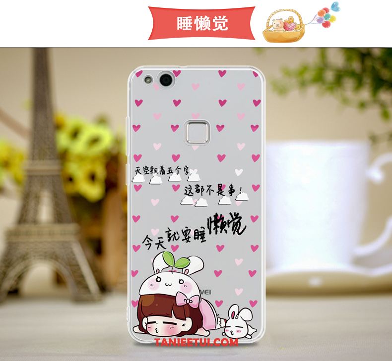 Etui Huawei P10 Lite Telefon Komórkowy Różowe Silikonowe, Pokrowce Huawei P10 Lite Miękki Młodzież