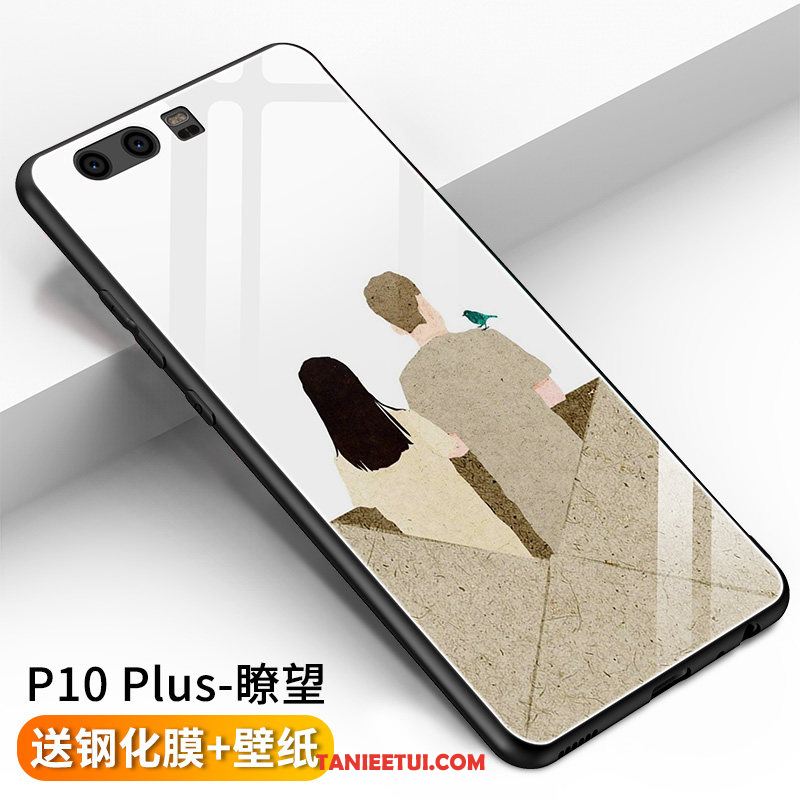 Etui Huawei P10 Plus Cienkie Modna Marka Szkło, Futerał Huawei P10 Plus Osobowość Kreatywne Silikonowe