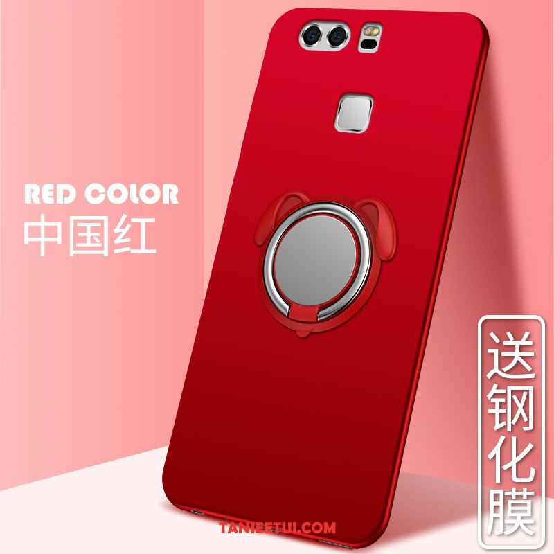 Etui Huawei P10 Plus Czerwony Netto Czarny Proste, Pokrowce Huawei P10 Plus Miękki All Inclusive Tendencja