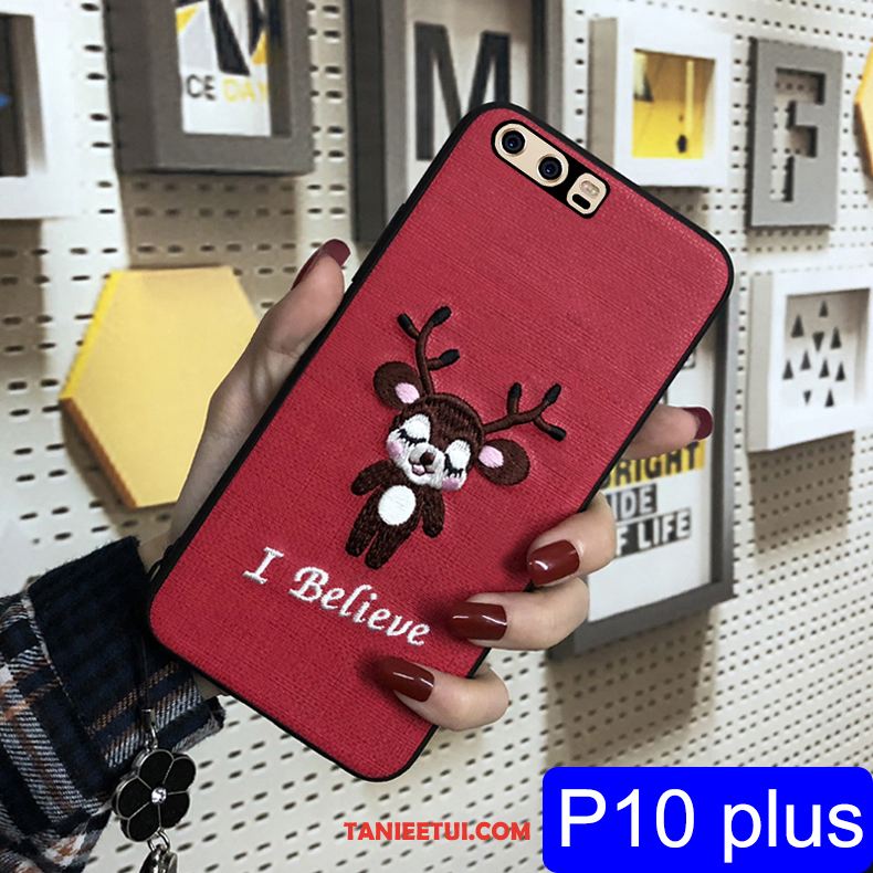 Etui Huawei P10 Plus Kreskówka All Inclusive Ochraniacz, Futerał Huawei P10 Plus Czerwony Silikonowe Czerwony Netto