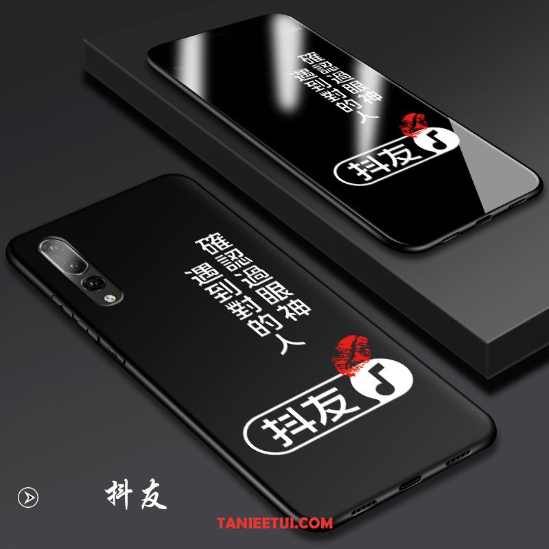 Etui Huawei P20 Pro Anti-fall Miękki Telefon Komórkowy, Obudowa Huawei P20 Pro Czarny Nubuku Ochraniacz