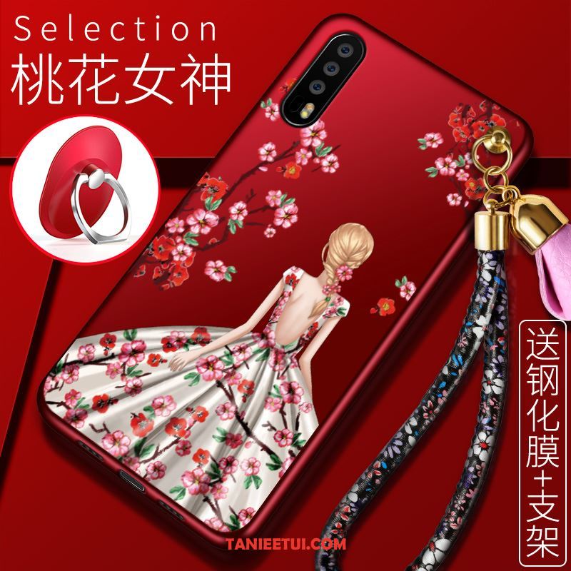 Etui Huawei P20 Pro Miękki Telefon Komórkowy Czerwony, Obudowa Huawei P20 Pro Silikonowe