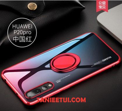Etui Huawei P20 Pro Silikonowe Telefon Komórkowy Szkło Hartowane, Obudowa Huawei P20 Pro Anti-fall Przezroczysty Filmy