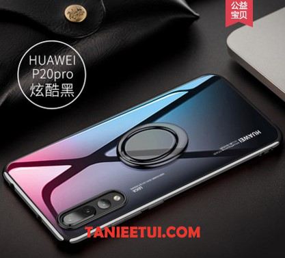 Etui Huawei P20 Pro Silikonowe Telefon Komórkowy Szkło Hartowane, Obudowa Huawei P20 Pro Anti-fall Przezroczysty Filmy