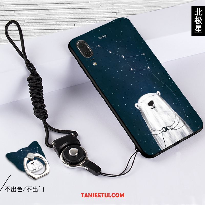 Etui Huawei P20 Tendencja Miękki Telefon Komórkowy, Pokrowce Huawei P20 Biały Ochraniacz Anti-fall