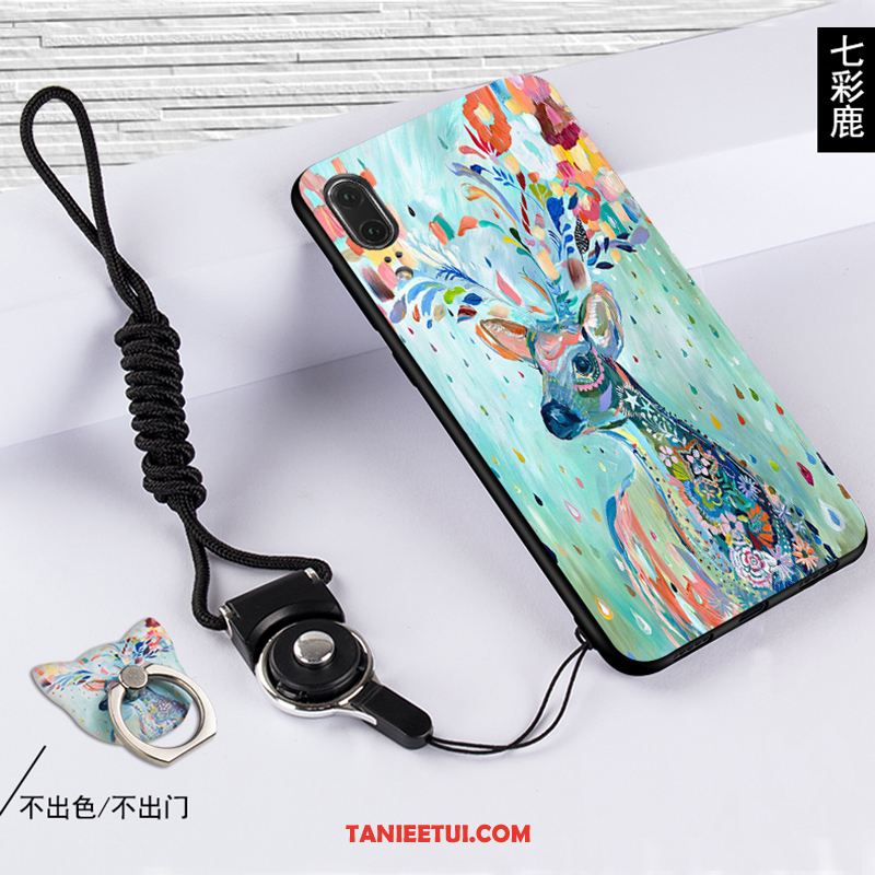 Etui Huawei P20 Tendencja Miękki Telefon Komórkowy, Pokrowce Huawei P20 Biały Ochraniacz Anti-fall