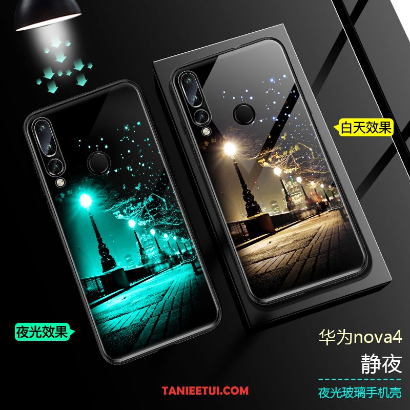Etui Huawei P30 Lite All Inclusive Nowy Szkło, Futerał Huawei P30 Lite Silikonowe Osobowość Telefon Komórkowy