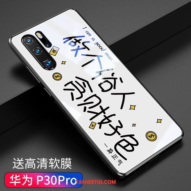 Etui Huawei P30 Pro Tendencja Nowy Szkło, Futerał Huawei P30 Pro Czerwony Netto Ochraniacz Telefon Komórkowy