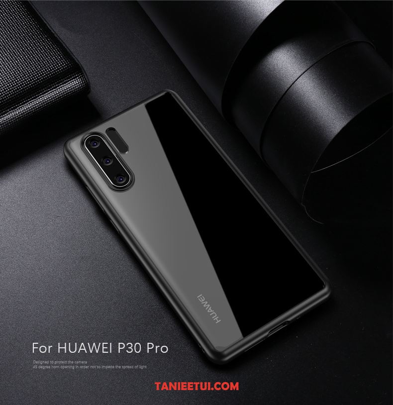 Etui Huawei P30 Pro Zakochani Przezroczysty Czerwony Netto, Obudowa Huawei P30 Pro Silikonowe Miękki Ochraniacz