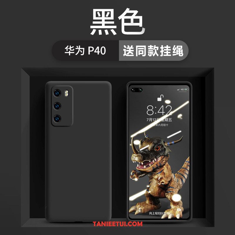 Etui Huawei P40 Piękny Telefon Komórkowy Wysoki Koniec, Futerał Huawei P40 Anti-fall Czerwony Netto Miękki