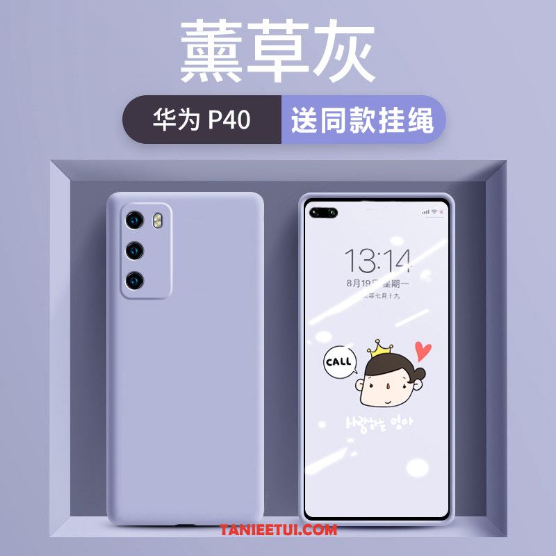 Etui Huawei P40 Piękny Telefon Komórkowy Wysoki Koniec, Futerał Huawei P40 Anti-fall Czerwony Netto Miękki